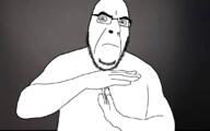 arm body closed_mouth glasses hand no shaquille_o'neal soyjak stubble variant:cobson // 1076x675 // 276.2KB