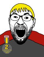 badge blond ear glasses nate open_mouth stubble variant:cirrus // 800x1024 // 79.6KB
