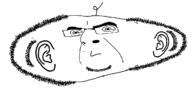 ear glasses hair open_mouth stubble variant:cobson wide // 1224x576 // 32.2KB