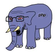 animal backend bloodshot_eyes crying ear elephant full_body glasses horn leg open_mouth php programming purple soyjak stubble variant:soyak // 656x612 // 119.4KB