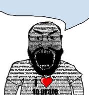 beard heart i_hate i_love news newspaper subvariant:science_lover teeth text tooth variant:markiplier_soyjak words wordswordswords // 724x775 // 140.7KB