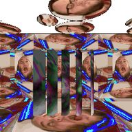 2019 3dgifmaker animated beard closed_mouth clothes distorted ext=gif fat fat_duel glasses irl open_mouth red_tshirt schizo soyboy subvariant:fatjak_irl tshirt variant:fatjak // 250x250 // 1.4MB