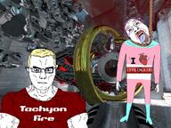 2soyjaks buff devil_daggers eyeball full_body hanging subvariant:chudjak_front subvariant:muscular_chud tachyon_fire tranny variant:bernd variant:chudjak video_game // 800x600 // 830.3KB