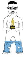 angry award glasses hand holding_object micronesia tiniest_pecker_award tiny_penis variant:chudjak white_skin // 956x1900 // 122.8KB