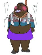black_skin bloodshot_eyes blush blushing brown_skin clothes dark_skin eyelashes fat flag:israel flag:transgender_pride_flag full_body hair hanging happy_merchant israel jewish_nose judaism kike long_hair long_nose makeup necktie nigger nose obese robe rope shoe skirt suit tranny variant:meximutt zionism zionist zionist-y_(namefag) // 908x1176 // 101.2KB