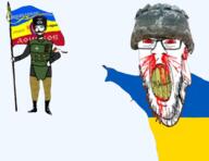 christian_cross christianity clothes cossack cross donbas flag:stakhanov flag:ukraine flag_bearer hat helmet jesus_christ military military_uniform pointing separatist st_george's_ribbon subvariant:feralrage traditional_hat transparent_background ukraine variant:feraljak z_(russian_symbol) // 570x438 // 216.1KB