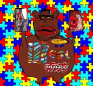 autism award brown_skin fat femboy flag:turkiye front_facing nigger phone puzzle subvariant:impish_amerimutt trend:slopjak turk turkic turkiye turkroach variant:impish_soyak_ears // 812x752 // 688.9KB