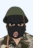 clothes front_facing helmet looking_at_you mask military military_uniform subvariant:chudjak_front traced variant:chudjak // 1170x1707 // 80.3KB