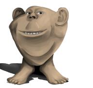 artist:cannedpocket ear foot no_stubble realistic shading shadow smile soyjak teeth variant:impish_soyak_ears white_skin // 635x600 // 221.9KB