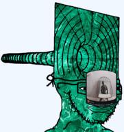 artist:bucephalus_(kiwi_farms) artist:doedoedoe brainlet closed_mouth gem gem_skin glasses kiwifarms looking_to_the_right malachite malachite_(user) mask retard singularity soyjak stubble subvariant:spedjak transparent_background variant:soyak // 916x972 // 292.6KB