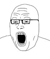 fat glasses meta:shit_no_one_will_use no_stubble open_mouth variant:kinison variant:unknown white_background // 1000x1183 // 9.3KB