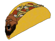 beard cheese glasses kratos lettuce meat meta:taco_tuesday taco tomato transparent_background variant:kratosjak // 2370x1755 // 1.3MB