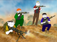 4soyjaks all_soyteens_look_like_this firearm guns jake jakparty_soy jarty lars nate nate_higgers nature sean shemmycuck shooting soyjak_party subvariant:wholesome_soyjak swinny variant:feraljak variant:gapejak variant:impish_soyak_ears variant:soyak // 798x591 // 744.6KB