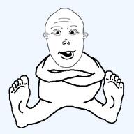 bald crossed_arms feet_showing no_glasses no_stubble sitting transparent_background variant:vlodson // 400x400 // 20.6KB