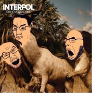 3soyjaks album_cover animal glasses interpol meta:what_is_this_cobson_subvariant_called_though music open_mouth soy_parody stubble variant:chudjak variant:cobson variant:feraljak // 828x834 // 253.7KB