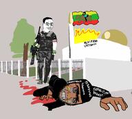 1488 angry belarus blood bloodshot_eyes brenton_tarrant brown_skin christchurch_shooting crying drawn_background firearma gdl gun klaipeda lithuania mosque muslims nigger samogitia total_lithuainian_death total_muslim_death total_nigger_death total_samogitian_death tree variant:chudjak variant:soyak // 1101x1000 // 192.9KB