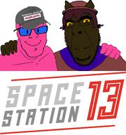 2soyjaks brown_skin cat_ear cat_eyes clothes doll_(user) english_text friendship glasses hair hand hat jimbo_(namefag) jimbo_(user) jimbrap jimbraphog meta:namefags niko_(oneshot) no_more_brother_wars oneshot pink_skin scarf smile soyjak_party space_station_13 ss13 stubble teeth text variant:cobson variant:feraljak white_background yellow_sclera yellow_teeth // 1920x2052 // 320.3KB