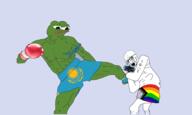 amphibian arm bbc bloodshot_eyes boxing crying flag flag:kazakhstan flag:progress_pride_flag frog glasses i_love kazakhstan leg lgbt nas:pepe open_mouth pepe_the_frog queen_of_spades shorts soyjak stubble subnas:apu tattoo variant:soyak // 1807x1080 // 419.7KB