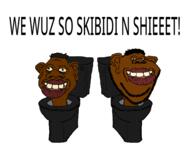 black_skin literal meta:tagme nas:tyrone negro pun skibidi_toilet subvariant:impish_tyrone toilet_black_person tyrone variant:impish_soyak_ears // 600x450 // 69.2KB