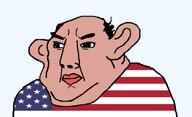 aliased amerimutt balding closed_mouth double_chin ear fat flag:united_states series:chuddified_soyjaks series:muttverse serious subvariant:chudjak_amerimutt variant:chudjak // 1127x685 // 25.9KB