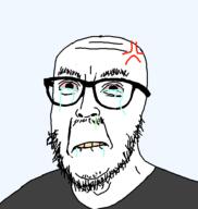 angry booger crying leak leaking mati seethe seething variant:scientolojak // 560x592 // 29.3KB