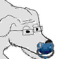 animal baby binky dog kiwifarms low_quality null soyjak variant:clitty_leaker // 250x250 // 6.5KB