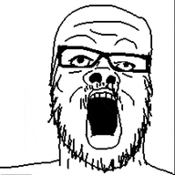 animated content_aware distorted glasses open_mouth soyjak stubble variant:a24_slowburn_soyjak zoom // 454x520 // 1.2MB