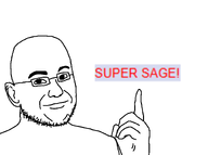 bald ear eyebrows glasses pointing sage stubble super_sage thick_eyebrows transparent_background variant:markson white_background // 1634x1213 // 125.4KB