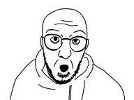 and bald beard etomology forehead_lines glasses hoodie language of open_mouth study variant:unknown words // 1936x1456 // 39.3KB