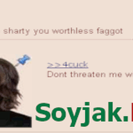 4chan 4cuck arm brown_hair closed_mouth clothes dancing_swede ear female greentext meta:banner serena_mello smile soyjak soyjak_party stubble tan_skin text tuxedo variant:impish_soyak_ears wine // 300x150 // 18.2KB