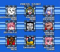 english_text flag:transgender_pride_flag marichka mega_man nato oink pig queen_of_spades rope tank tranny ukraine variant:chudjak variant:impish_soyak_ears video video_game // 764x662, 74.8s // 12.3MB