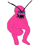 angry animated bloodshot_eyes crying dance doll_(user) full_body glasses open_mouth pink_skin selfish_little_fuck soyjak stubble variant:cryboy_soyjak // 536x706 // 574.7KB