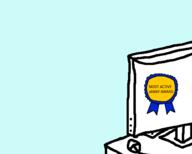 award blue_background computer desk janny monitor mouse no_soyjak // 1000x800 // 17.1KB
