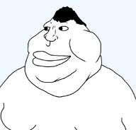 closed_mouth fat gynaecomastia hair obese series:muttverse smile template transparent_background variant:meximutt wholesome // 888x849 // 12.1KB