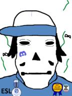award bug clothes derpixon discord discord_logo_facial_mark epi esl facial_mark flag:minor_attracted_person fly hair hat hoodie map_(pedophile) mime_and_dash pedophile series:esl_pedo_league stinky subvariant:chudplier variant:markiplier_soyjak // 600x800 // 62.1KB