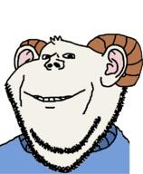 animal ear horn jschlatt ram sheep sweater variant:impish_soyak_ears // 660x800 // 77.5KB