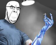 arm blood closed_mouth frown gem light looking_to_the_right serious shading terminator variant:cobson // 2100x1700 // 1.4MB