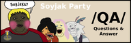 4soyjaks engel_fpe fluttershy fundamental_paper_education hair maya_(ongezellig) meta:banner my_little_pony ongezellig qa_(soyjak_party) sharty soyjak_party soyjak_st subvariant:hunky_twink_sex_machine text variant:alicia variant:chudjak // 3748x1244 // 898.9KB