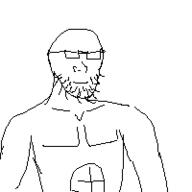 buff closed_mouth glasses oekaki smile soyjak stubble variant:unknown // 200x200 // 3.7KB