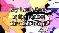 blond buff chud meta:tagme my_little_pony nazism painting pony video // 1280x720, 53.4s // 34.8MB