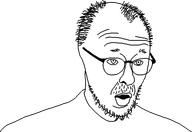 conservative conservative_party cuckservative friedrich_merz glasses mouth_open oc soyjak stubble variant:unknown // 770x528 // 14.3KB