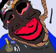 ack aryan autism autism_speaks award bait bald blackface bloodshot_eyes blue_eyes blue_glasses blue_shirt brown_skin brown_troonjak cap chud_(boorufag) chud_(soybooru) closed_mouth clothes clown clown_nose crying discord distorted dnb doll_(user) featured flag flag:nazi_germany flag:transgender_pride_flag froot furry gangnam_style germany giggly_goon_clown glasses goonclown green_glasses hair hat heart hitler_mustache i_love i_trans_heart jake jakparty_soy jartycuck medal meta:pornographic_content multiple_soyjaks mustache nate natejak nazi_germany nikocado_avocado onion open_mouth orange_skin purple_hair purple_skin puzzle red_shirt rent_free rope slopjak soviet_army_uniform soybooru spam spammer stubble subvariant:chudjak_front subvariant:jartycuck subvariant:muscular_chud swastika tongue tranny variant:bernd variant:chudjak variant:cobson variant:feraljak variant:kuzjak variant:soyak yellow_hair yellow_teeth // 1920x1798 // 244.0KB