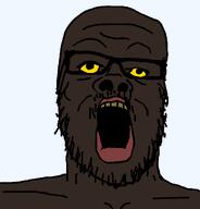 black_skin nigger open_mouth red_lips template variant:a24_slowburn_soyjak yellow_sclera // 1024x1068 // 29.6KB