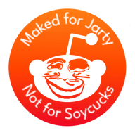 distorted jakparty_soy mascot nigger reddit snoo subvariant:jartycuck subvariant:patrick text trend:jartycuck variant:chudjak watermark // 512x512 // 147.4KB
