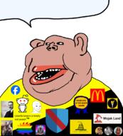 amerimutt ancap award ayn_rand christcuck facebook gadsden_flag hayek jesus jesus_christ libertarian mcdonalds meximutt mises_institute reddit speech_bubble speech_bubble_empty subvariant:meximerican variant:impish_soyak_ears variant:meximutt wojak wojak_land wojakland xitter // 1897x2100 // 532.2KB
