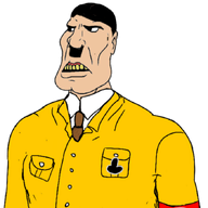 1932 adolf_hitler among_us angry flag:nazi_germany fuhrer germany meta:low_resolution moustache nazism subvariant:mexibrute transparent_background variant:meximutt video_game white_supremacist yellow_shirt yellow_teeth // 680x680 // 142.8KB