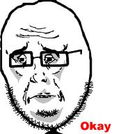 double_chin glasses okay_guy rage_comic sad shadow stubble teeth variant:unknown // 496x579 // 7.7KB