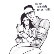 armor art artist chudette closed_mouth cute elf female glasses hair knight monochrome sketch soyjak soyjak_party variant:chudjak white // 915x915 // 467.5KB