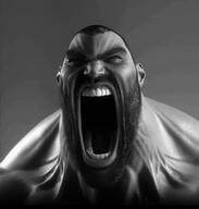 angry beard gray_background grey_skin nas:gigachad open_mouth rage screaming variant:unknown // 962x1008 // 434.0KB angry beard gray_background grey_skin nas:gigachad open_mouth rage screaming variant:unknown // 962x1008 // 434.0KB