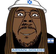 aryan_soldier_(user) clothes faggot flag:israel hat israel namefags nigger shitskin variant:bernd // 1106x1080 // 786.5KB